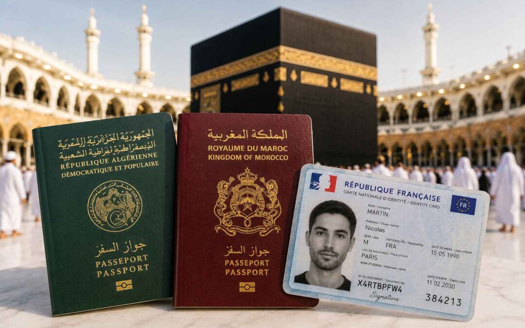Carte d’identité française pour un visa Omra